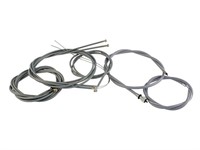 Kit cablerie 8pcs couleur gris, scooter Vespa PX80-125-150-200cc (2ème série) Kit cablerie 8pcs couleur gris, scooter Vespa PX80-125-150-200cc (2ème série)