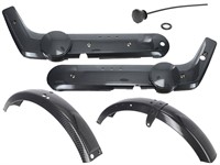 Kit carrosserie AKOA look carbon brillant, vélomoteurs Piaggio Ciao (MONO à poulie)