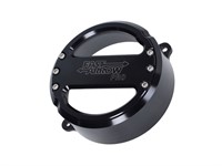 Couvercle cache allumage noir «CNC Aluminium» avec hublot, vélomoteurs Puch Couvercle cache allumage noir «CNC Aluminium» avec hublot, vélomoteurs Puch