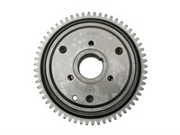Roue libre de démarreur avec couronne dentée , scooter 125 Kymco / Malaguti Roue libre de démarreur avec couronne dentée , scooter 125 Kymco / Malaguti