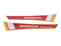 Autocollant sticker "Honda Camino" rouge Autocollant sticker "Honda Camino" rouge