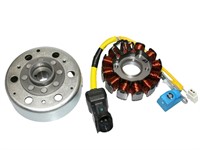 Allumage 12 broches 150 W pour Piaggio, Vespa, Gilera, Aprilia, Derbi, Peugeot, Benelli, Italjet et Malaguti 125 ccm Allumage 12 broches 150 W pour Piaggio, Vespa, Gilera, Aprilia, Derbi, Peugeot, Benelli, Italjet et Malaguti 125 ccm
