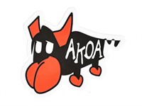 Autocollant avec le logo AKOA Autocollant avec le logo AKOA