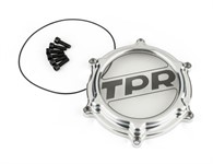 Couvercle de carter d'embrayage transparent TPR Factory, Minarelli AM6 Couvercle de carter d'embrayage transparent TPR Factory, Minarelli AM6