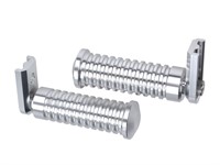 Cales pieds alu CNC noir, universels vélomoteurs / Tomos A3-A35 Cales pieds alu CNC noir, universels vélomoteurs / Tomos A3-A35