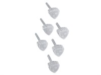 Seitenschutzschrauben Set Puch Maxi S CNC Chrom mit Logo Seitenschutzschrauben Set Puch Maxi S CNC Chrom mit Logo