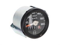 Compteur de vitesse 60km/h Ø 48mm, type Veglia M11, vélomoteurs Piaggio Ciao Compteur de vitesse 60km/h Ø 48mm, type Veglia M11, vélomoteurs Piaggio Ciao