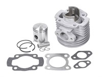 Kit cylindre Power1 60cc 40mm alu axe 12mm, vélomoteurs Puch ZA50, Velux, MS50, MV50