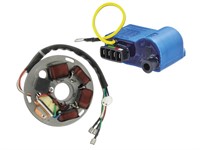 Kit de révision du système d'allumage Vespa PX, années 1984-1997 «Démarrage au kick uniquement» Kit de révision du système d'allumage Vespa PX, années 1984-1997 «Démarrage au kick uniquement»