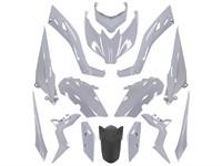 Kit carrosserie 15pcs Gris Nardo / noir, scooter Yamaha X-Max 125-250-300cc (2018-2022) / 400cc (2018-2020) Kit carrosserie 15pcs Gris Nardo / noir, scooter Yamaha X-Max 125-250-300cc (2018-2022) / 400cc (2018-2020)