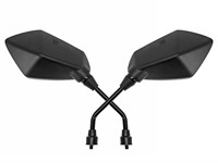 Kit de rétroviseurs Surron Light Bee gauche-droite noir avec fixations pour guidon