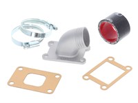 Ansaugstutzen FUMAR kurz 30 mm Alu Italkit Zylinder Ø 35 mm PWK Ansaugstutzen FUMAR kurz 30 mm Alu Italkit Zylinder Ø 35 mm PWK