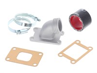 Ansaugstutzen FUMAR kurz 26 mm Alu Akoa 47 mm Zylinder Ø 35 mm PWK Ansaugstutzen FUMAR kurz 26 mm Alu Akoa 47 mm Zylinder Ø 35 mm PWK