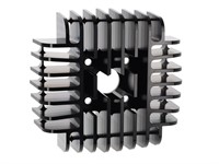 Zylinderkopf CNC Puch «schwarz» mit Wechselkalotte - austauschbarer Brennraumeinsatz Zylinderkopf CNC Puch «schwarz» mit Wechselkalotte - austauschbarer Brennraumeinsatz