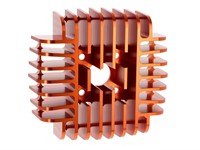Zylinderkopf CNC Puch «orange» mit Wechselkalotte - austauschbarer Brennraumeinsatz Zylinderkopf CNC Puch «orange» mit Wechselkalotte - austauschbarer Brennraumeinsatz