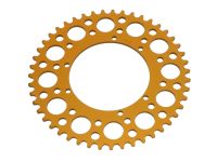 Couronne AKOA alu "or anodisé" 47 dents, vélomoteurs Puch Maxi Couronne AKOA alu "or anodisé" 47 dents, vélomoteurs Puch Maxi