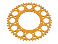 Couronne AKOA alu "or anodisé" 47 dents, vélomoteurs Puch Maxi Couronne AKOA alu "or anodisé" 47 dents, vélomoteurs Puch Maxi