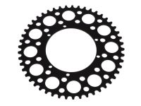 Couronne AKOA alu "noir anodisé" 49 dents, vélomoteurs Puch Maxi Couronne AKOA alu "noir anodisé" 49 dents, vélomoteurs Puch Maxi