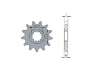 Pignon 13 dents 428, moteur Minarelli AM6