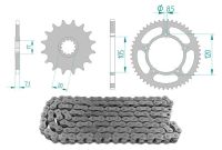 Kettenkit 12 x 51 / 420 ohne O-Ring (K1360) Stahl Kettenkit 12 x 51 / 420 ohne O-Ring (K1360) Stahl