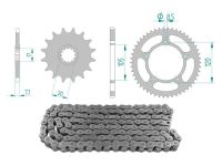 Kettenkit 13 x 51 / 420 ohne O-Ring (K3492) Stahl Kettenkit 13 x 51 / 420 ohne O-Ring (K3492) Stahl
