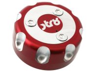 Bouchon d'essence tuning en alu, Derbi Senda, Rouge éloxé Bouchon d'essence tuning en alu, Derbi Senda, Rouge éloxé