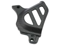 Cache pignon look carbone, moto 50cc avec moteur Minarelli AM6 Cache pignon look carbone, moto 50cc avec moteur Minarelli AM6