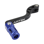 Ganghebel ARTEK Alu CNC schwarz/blau  Derbi / Gilera / Aprilia