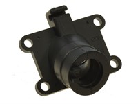 Ansaugstutzen 20mm Minarelli AM6, Ø25mm Anschlussweite Ansaugstutzen 20mm Minarelli AM6, Ø25mm Anschlussweite