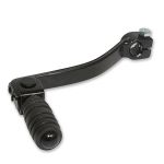 Ganghebel Senda Stahl schwarz mit Gummi, moto 50cc Derbi Senda, GPR / Gilera RCR, SMT Ganghebel Senda Stahl schwarz mit Gummi, moto 50cc Derbi Senda, GPR / Gilera RCR, SMT