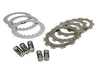Disques/plaquettes d'embrayage Malossi MHR, avec ressorts renforcés, moto Derbi 50cc euro2/3 Disques/plaquettes d'embrayage Malossi MHR, avec ressorts renforcés, moto Derbi 50cc euro2/3