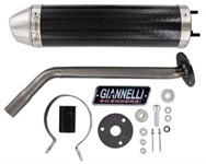 Silencieux Giannelli carbon, pour Echappement 48172