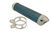 Silencieux alu Malossi MHR Ø 60mm Silencieux alu Malossi MHR Ø 60mm