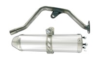 Silencieux Giannelli aluminium, pour Echappement 48320, Yamaha DT50R / X 2004-2009