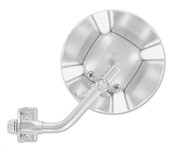 Rétroviseur à pincer g/dr Vespa montage protection jambes chromé