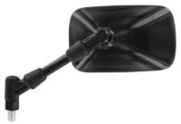 Rétroviseur Moto gauche/droit noir M10x1.25mm Rétroviseur Moto gauche/droit noir M10x1.25mm