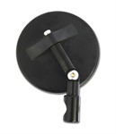 Rétroviseur pour embout de guidon, rond, avec charnière, 40mm noir, homlogué ->2016 Rétroviseur pour embout de guidon, rond, avec charnière, 40mm noir, homlogué ->2016