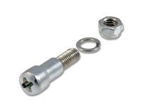 Vis pour levier de frein avec écrou stop M5 x 26mm (1pcs), scooter Vespa Vis pour levier de frein avec écrou stop M5 x 26mm (1pcs), scooter Vespa