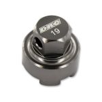 Outil pour démontage du bouchon fourche 33mm/4-crans, fourche KTM WP (en haut) Outil pour démontage du bouchon fourche 33mm/4-crans, fourche KTM WP (en haut)