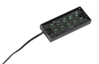 LED-Panel wasserfest mit 10 LEDs, grün