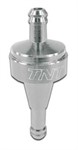 Benzinfilter TNT CNC Ø 6mm, chrom Benzinfilter TNT CNC Ø 6mm, chrom