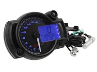 Tachometer Digital Cockpit RX2N universal schwarz