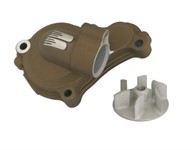 Couvercle de pompe à eau en magnesium avec hélice spéciale HONDA CR 125cc 2005-2006