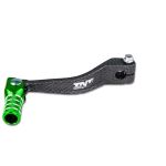 Levier de vitesse alu TNT Derbi Senda carbon/vert Levier de vitesse alu TNT Derbi Senda carbon/vert