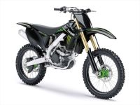 Kit carénage Kawa noir Kawasaki KX250F 2009-2012 Kit carénage Kawa noir Kawasaki KX250F 2009-2012