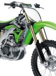 Ecope de radiateur vert/noir Kawasaki KX450F 06-08 Ecope de radiateur vert/noir Kawasaki KX450F 06-08