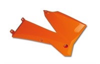 Kühlerverkleidung Polisport orange, KTM SX 24T 07-10/EXC 2/4T 08-11