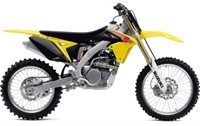 Kit carénage jaune/noire (RM01) Suzuki RMZ250 2010-2012