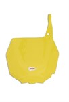 Plaque numéro jaune (RM01) Suzuki RM125 01-09/RM250 01-08