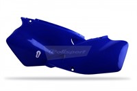 Caches latéraux arrières bleu Yamaha YZ 125/250 Jg. 96-01